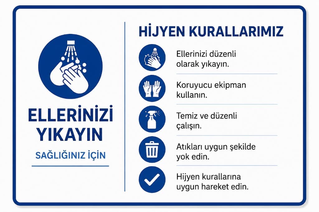 Hijyen kurallarımız